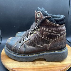 Dr Doc Martens DM351 Women’s Size 6 Industrial Ironbridge Steel Toe Safety Boots